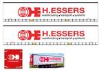 Vrachtauto decal 1:50 H. Essers ( trailer ) type 1, Hobby en Vrije tijd, Modelauto's | 1:50, Verzenden, Nieuw, Bus of Vrachtwagen