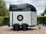 Zeer nette jonge 2 paards aluminium trailer met zadelkamer, Ophalen, Duitsland, Aluminium, Zo goed als nieuw
