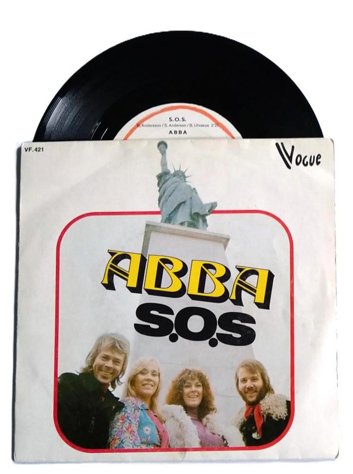 Top2000#0918 Abba - S.O.S. (BE), Cd's en Dvd's, Vinyl Singles, Zo goed als nieuw, Single, Overige genres, 7 inch, Verzenden