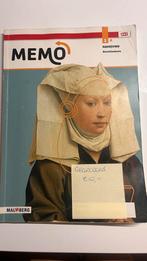 Memo Geschiedenis 1A HAVO/VWO, Ophalen of Verzenden, Gelezen, HAVO, Geschiedenis