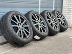 ❄️ Winterbanden set 195/55 R16 Goodyear op velg - Audi A1, Gebruikt, 16 inch, Banden en Velgen, Personenwagen