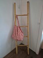 Bamboe decoratieve trap ladder handdoekenrek, Ophalen, Zo goed als nieuw