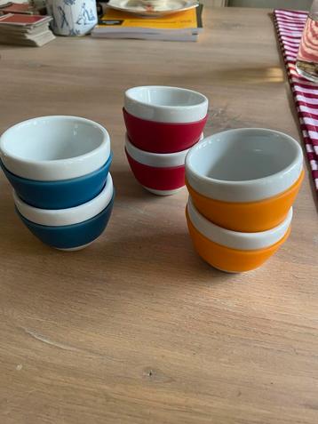 6 Koziol Espresso Kopjes in Goede Staat beschikbaar voor biedingen