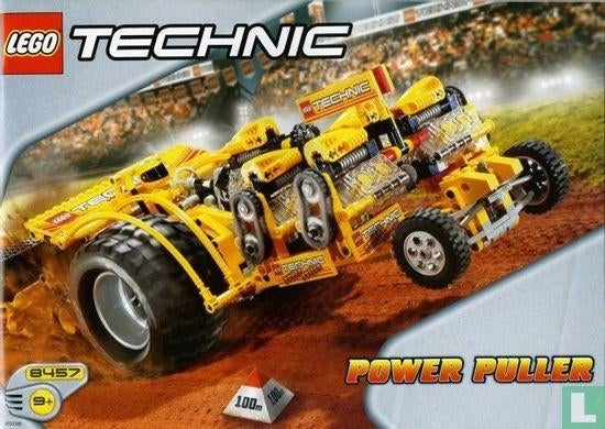 Lego Technic 8457 Power Puller met Motor, Kinderen en Baby's, Speelgoed | Duplo en Lego, Gebruikt, Lego, Complete set, Ophalen of Verzenden