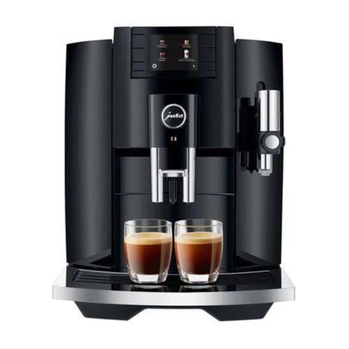 Jura E8 15355 Piano Black (EB) nieuw, Witgoed en Apparatuur, Koffiezetapparaten, Nieuw, Gemalen koffie, Koffiebonen, Koffiemachine