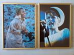 David Bowie & Stevie Wonder Foto's - Ingelijst, Antiek en Kunst, Ophalen of Verzenden