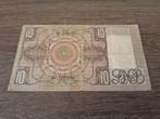Biljet 10 gulden Grijsaard 1938, replacement PL36b1.R, Ophalen of Verzenden, 10 gulden