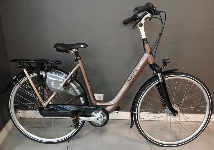Gazelle Orange C7+ damesfiets (ACTIE), Fietsen en Brommers, Fietsen | Dames | Damesfietsen, Zo goed als nieuw, Gazelle, Versnellingen