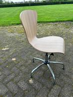 Partij werkstoelen, vergaderstoelen hoogte instelbaar., Ophalen, Ergonomisch, Gebruikt, Zwart