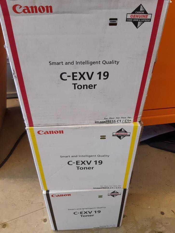 Canon C-EXV 19 printertoner, Computers en Software, Printerbenodigdheden, Nieuw, Toner, Ophalen of Verzenden