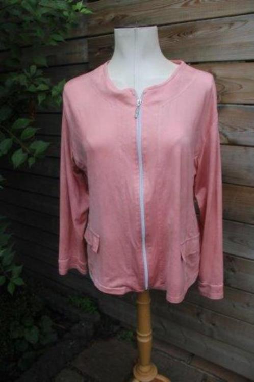 Jasje/ Vest roze Magna mt 48-50 Vaste prijs, Kleding | Dames, Truien en Vesten, Zo goed als nieuw, Maat 46/48 (XL) of groter, Roze