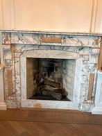 Mooie Houthaard met Marmeren Schouw, Ophalen, Gebruikt, Inzethaard, Houthaard