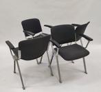 4x vintage stoel Wesifa eetkamerstoel industrieel metaal, Huis en Inrichting, Stoelen, Ophalen, Mid century modern Industrieel