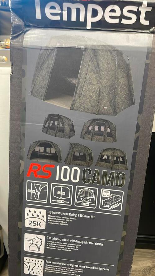 Trakker tempest rs camo 100, Watersport en Boten, Hengelsport | Karpervissen, Zo goed als nieuw, Overige typen, Ophalen of Verzenden