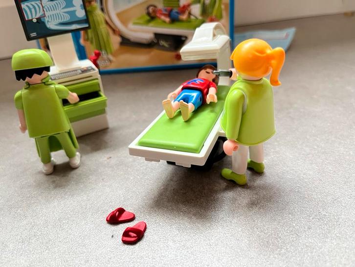 Playmobil 6659 Playmobil Röntgenkamer, Kinderen en Baby's, Speelgoed | Playmobil, Zo goed als nieuw, Complete set, Ophalen of Verzenden