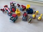 16 delige paw patrol set(9 grote & 7 kleine auto’s, Ophalen of Verzenden, Zo goed als nieuw
