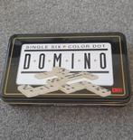 Domino in blik.
Single Six Color Dot - nieuw stenen geseald, Ophalen of Verzenden, Nieuw