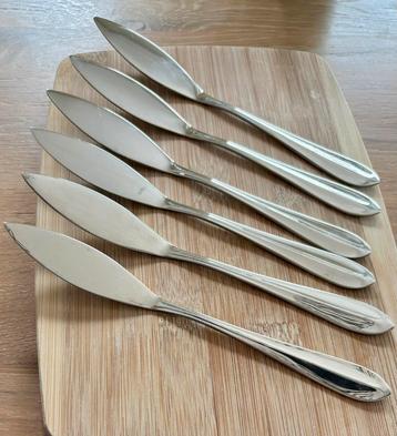 Hollands lof - 6 vismessen 18-10 beschikbaar voor biedingen