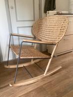 Grönadal Ikea schommelstoel, Ophalen, Wit, Riet of Rotan, Zo goed als nieuw