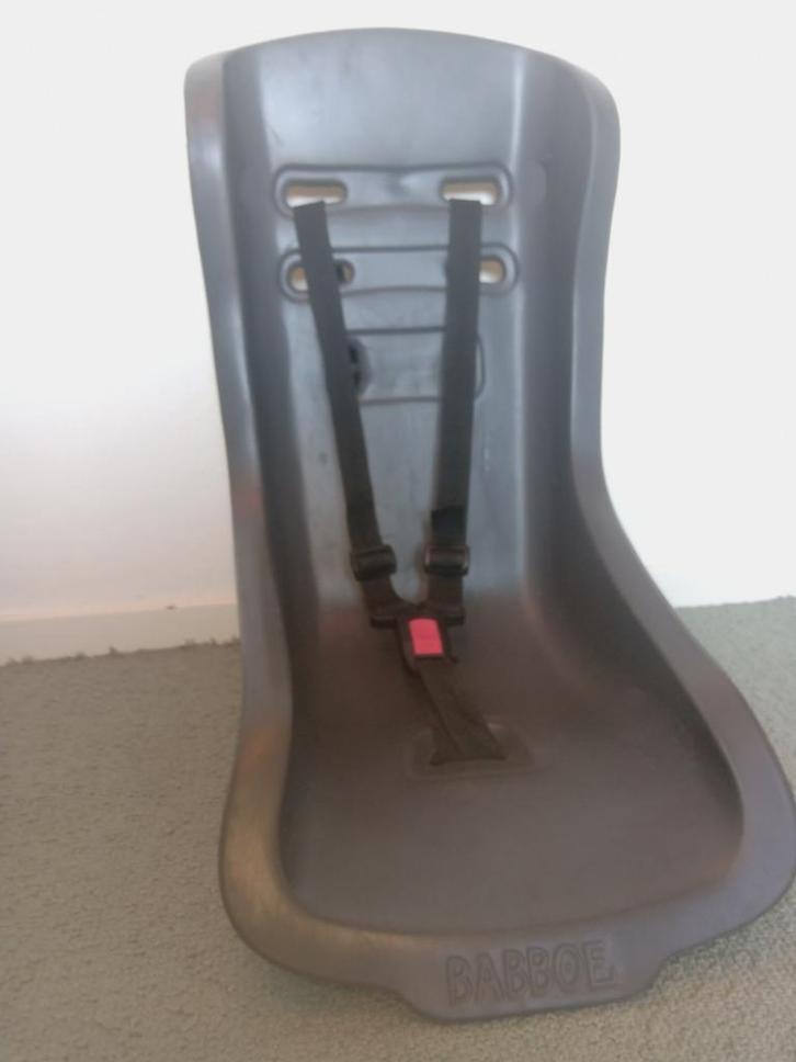 Babboe peuterschaal bakfiets zwart, Fietsen en Brommers, Fietsaccessoires | Fietsstoeltjes, Zo goed als nieuw, Ophalen