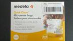 4 magnetron sterilisatie zakken Medela, Ophalen of Verzenden, Nieuw, Overige typen