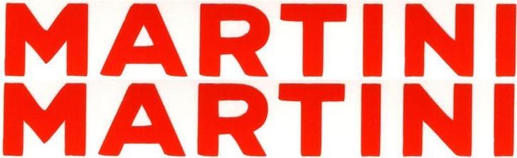 Martini Racing sticker set #4, Motoren, Accessoires | Stickers, Ophalen of Verzenden