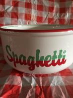 Pasta schaal / Spagetti Schaal - groot - Ø 21 cm, Huis en Inrichting, Keuken | Servies, Gebruikt, Ophalen of Verzenden, Schaal of Schalen