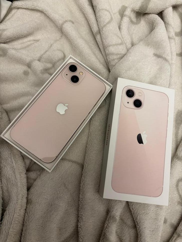 iPhone 13 Pink, Telecommunicatie, Mobiele telefoons | Apple iPhone, Gebruikt, 128 GB, Zonder simlock, iPhone 13, Roze, Ophalen of Verzenden