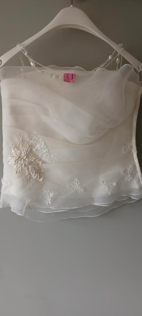 Covers Couture Bruidsjurk bestaande uit top en rok maat S/M, Kleding | Dames, Trouwkleding en Trouwaccessoires, Gedragen, Trouwjurk