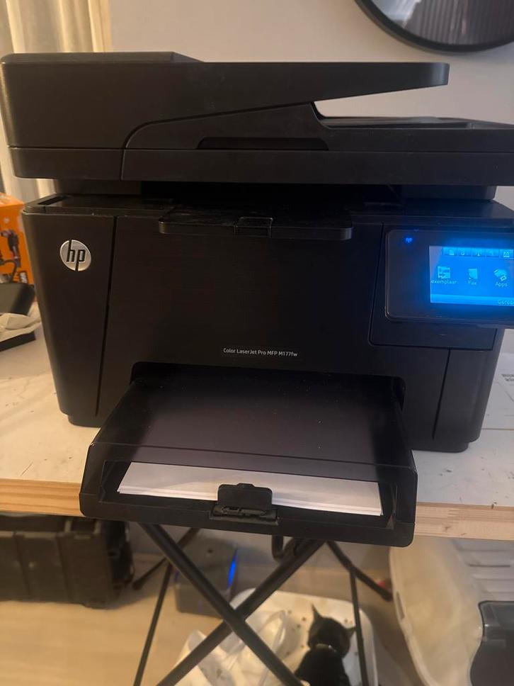 HP Color LaserJet Pro MFP M177fw - All-in-One Printer, Computers en Software, Printers, Gebruikt, All-in-one, Laserprinter, Faxen