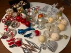 Grote partij kerstballen, zeer divers ook vintage, Diversen, Ophalen, Gebruikt