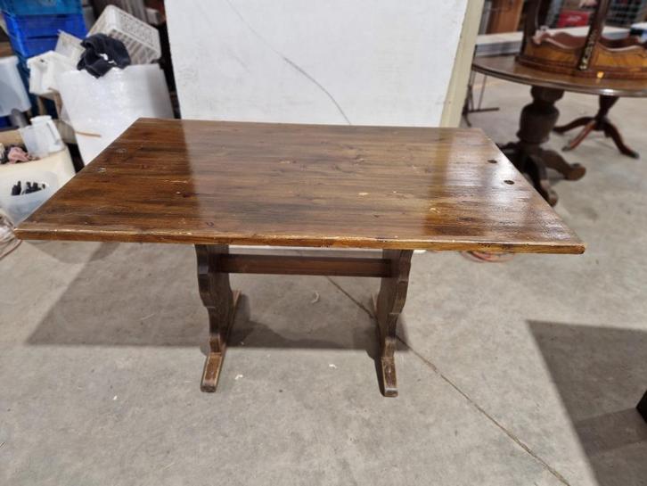 5 stuks mooie klassieke houten tafel met fraaie poten 80x130, Antiek en Kunst, Antiek | Meubels | Tafels, Ophalen