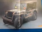 JEEP tijdschrift artikel met poster oorlogsveteraan, Boeken, Ophalen of Verzenden, Zo goed als nieuw, Overige merken, Willys Jeep