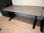 2x IKEA Bekant bureau 160x80, Ophalen, In hoogte verstelbaar, Gebruikt, Bureau