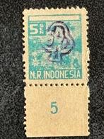 1946-47 DAI Nippon ORI violet opdruk op S30 5 sen, POSTFRIS, Ophalen of Verzenden, Postfris, Nederlands-Indië