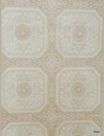 6815 – behang met een herhalend patroon van behang     swiet, Huis en Inrichting, Stoffering | Behang, Verzenden, Beige