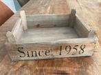 Gratis klein houten kratje 22x17x8cm, Ophalen, Zo goed als nieuw