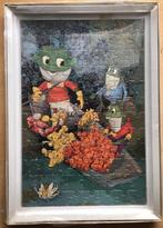 Vintage Rick de Kikker puzzel van Clipper - 96 stukjes, Ophalen of Verzenden, Minder dan 500 stukjes, Gebruikt, Legpuzzel