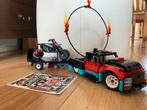Compleet Lego set 42106 Truck met motor voor stuntshow, Ophalen of Verzenden, Zo goed als nieuw