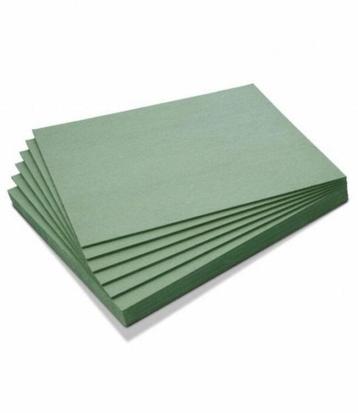 ondervloer groene platen nieuw+gebruikt 30m2+ plinten nieuw