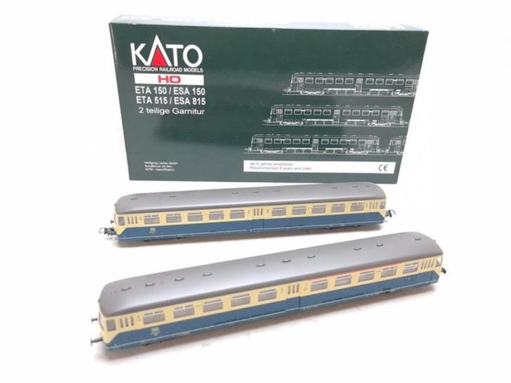 KATO 30803: 2-delige set DB ETA 515 en ESA 815, Hobby en Vrije tijd, Modeltreinen | H0, Zo goed als nieuw, Treinset, Gelijkstroom