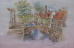 pentekeningen ingekleurd (aquarel)-(lithografie), Ophalen of Verzenden, Zo goed als nieuw