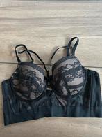 Hunkemöller Bustier BH 85B - Nieuw!, Hunkemöller, Ophalen of Verzenden, Zwart, BH