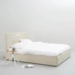 Nous Living beige agnes bed van wehkamp - als nieuw, Ophalen, Beige, Tweepersoons, Zo goed als nieuw