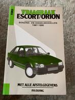Vraagbaak Ford Escort/Orion, Ophalen of Verzenden, Zo goed als nieuw