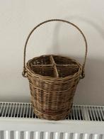 Riviera Mason rattan bestek mand, Ophalen, Zo goed als nieuw, Rond, Riet