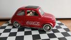 Fiat 500 Solido coca cola 1/18, Hobby en Vrije tijd, Modelauto's | 1:18, Ophalen of Verzenden, Zo goed als nieuw