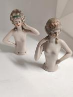 Set van 2 halfdolls van uitzonderlijke kwaliteit, Ophalen of Verzenden, Zo goed als nieuw