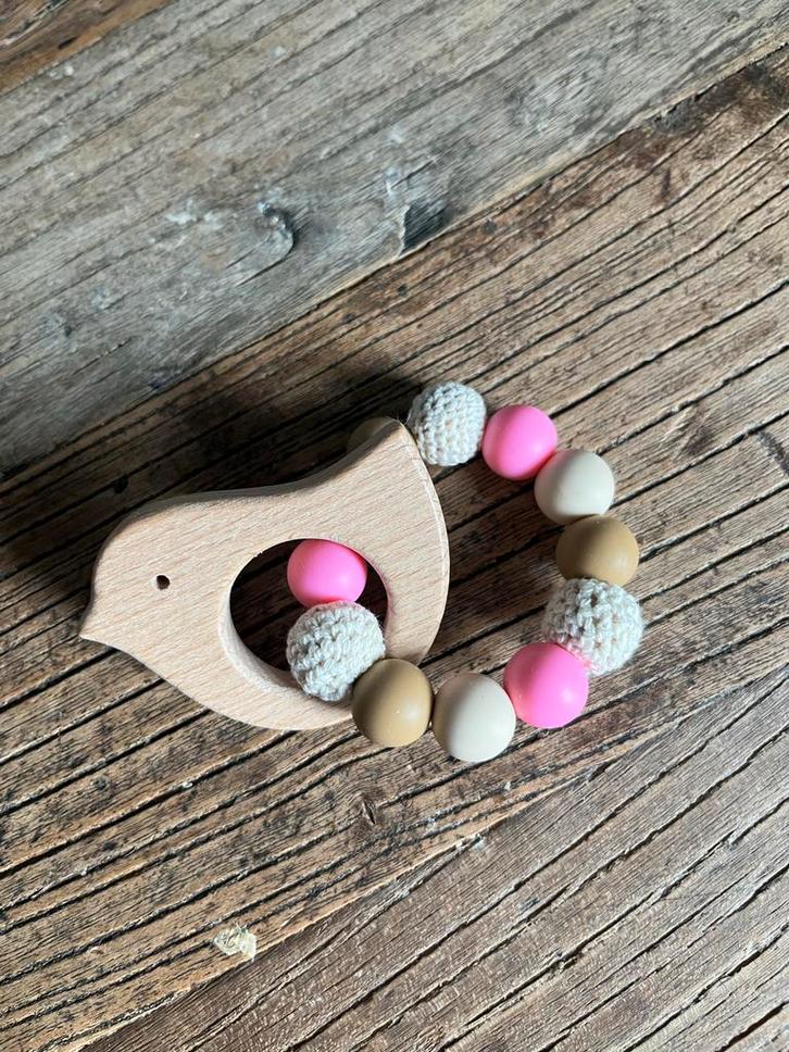 Bijtringen met of zonder Naam - Ideaal Kraamcadeau!, Kinderen en Baby's, Overige Kinderen en Baby's, Nieuw, Ophalen of Verzenden