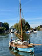 Klassieke zeilsloep (teakhout, epoxy-romp, zeilklaar), Watersport en Boten, Ophalen, Overige materialen, Gebruikt, Diesel